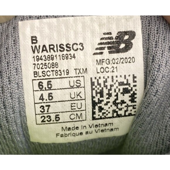 New Balance Shoes Women's Size 6.5 WARISSG3 Fresh Foam Arishiv3 Running Sneakers - Picture 5 of 12